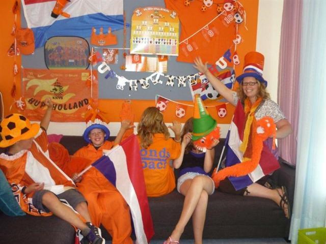 De trouwe fans van bso Groeneweg