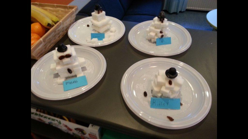 Bso’ers van de Groeneweg zijn creatief met suikerklontjes