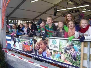 De kinderen van bso Nes hebben heerlijk geschaatst! Foto SKRS