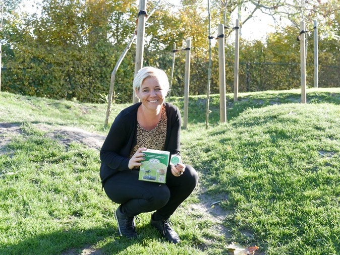 Ook op &#39;t Hoepeltje hebben we het Kwaliteitsmerk Groene Kinderopvang behaald! - Foto Groen Cement