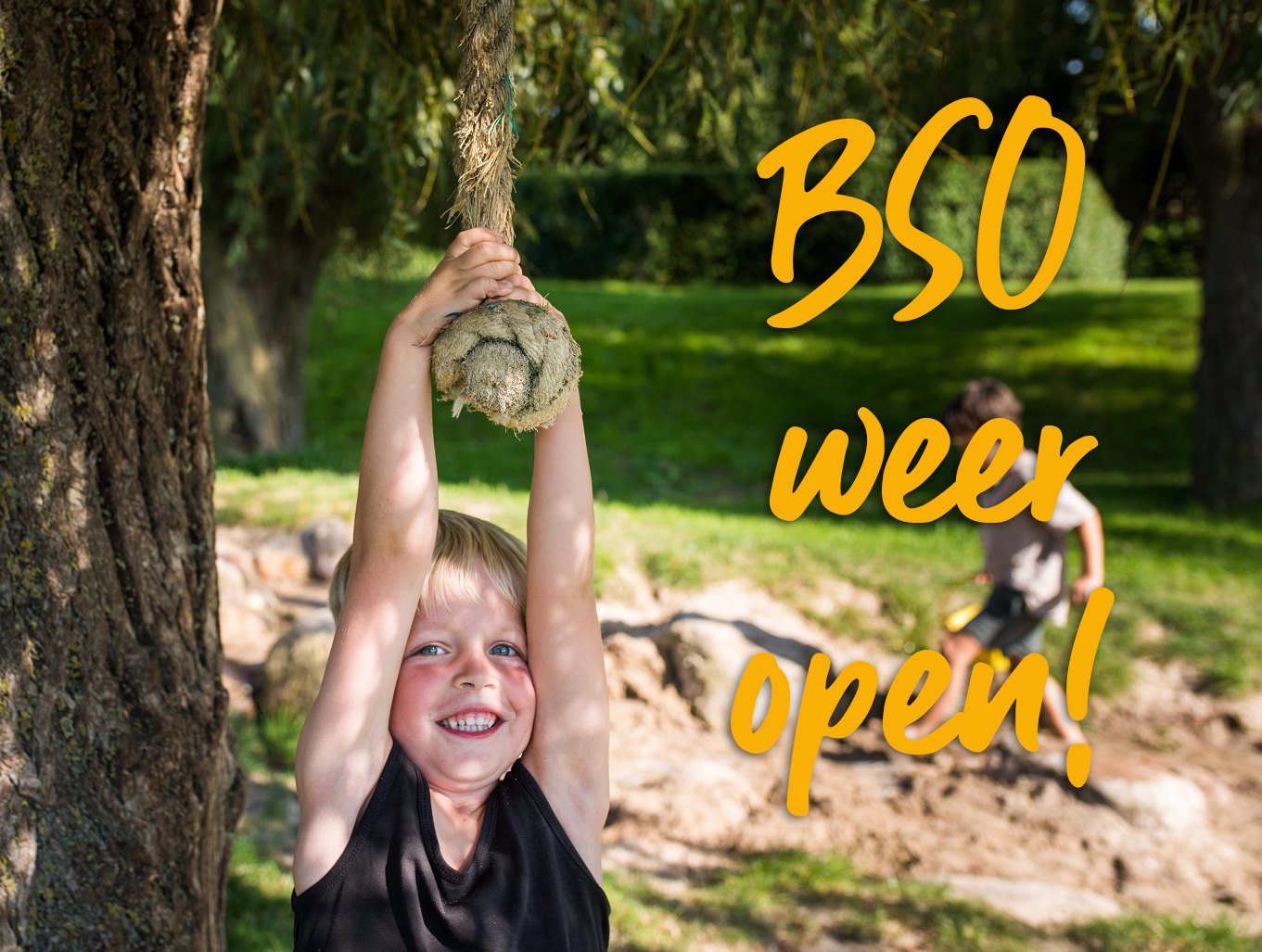 Joehoe, bso weer open!