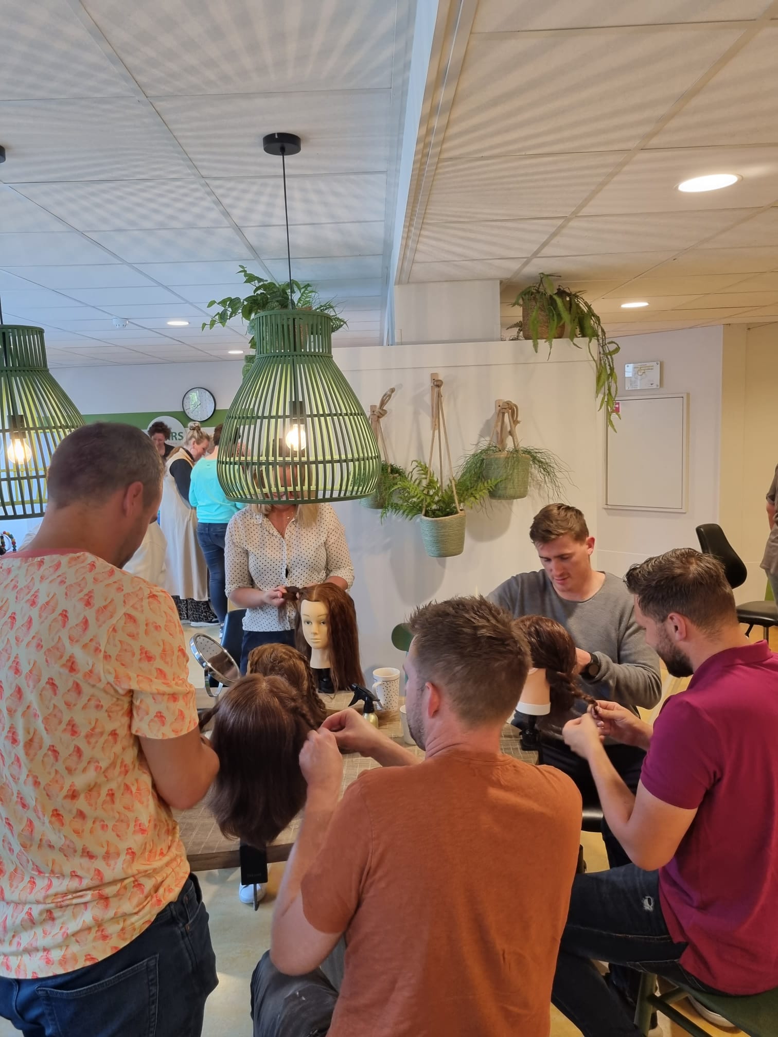 Veel enthousiasme voor vlechtworkshop