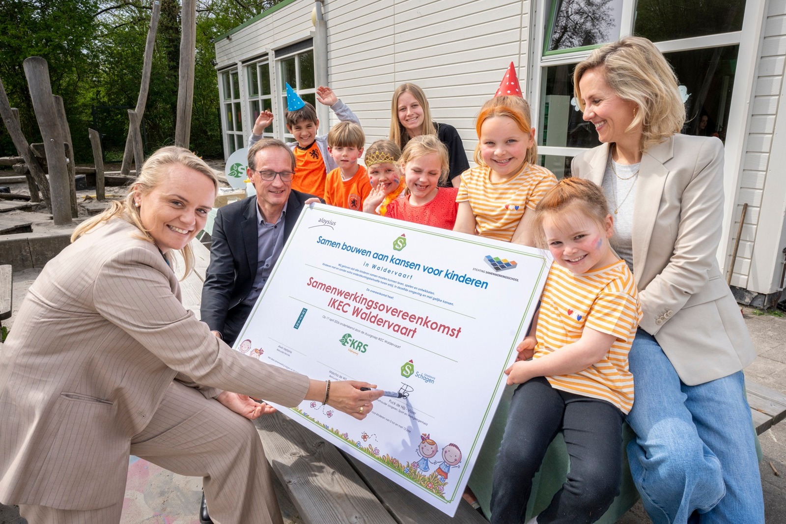 Samenwerkingsovereenkomst IKEC Waldervaart ondertekend